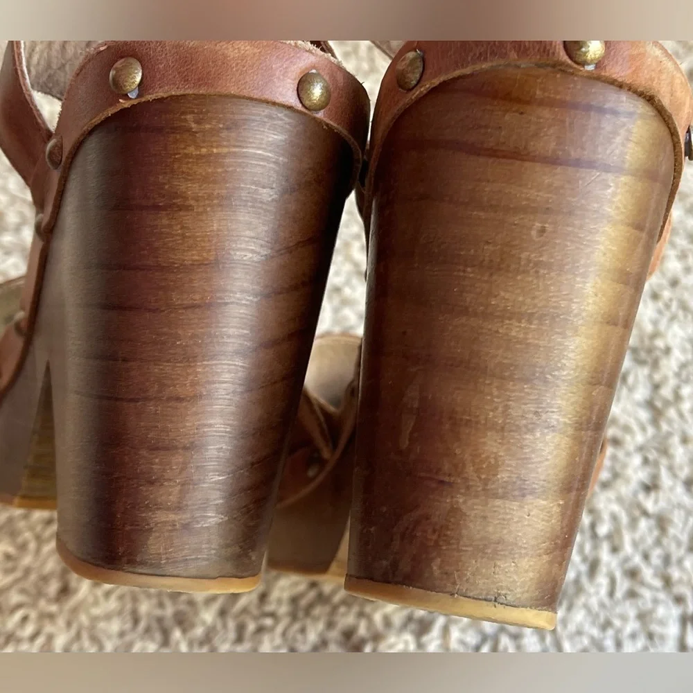 Free People Doub’s Clogs in Tan. Eu size 40 / US size 9.5 - 10. - Picture 12 of 12